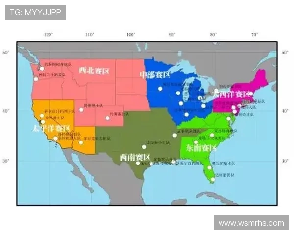 NBA地图展示及各支球队主场位置与地理分布
